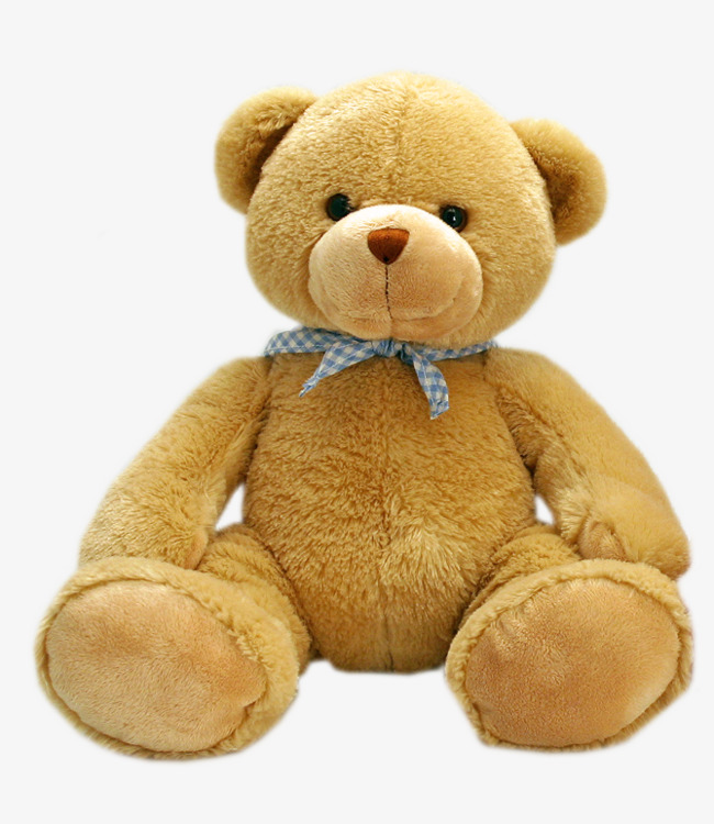 泰迪玩具玩偶素材免抠