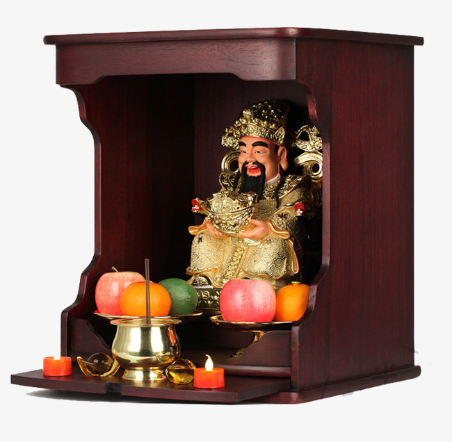 财神柜子供桌素材
