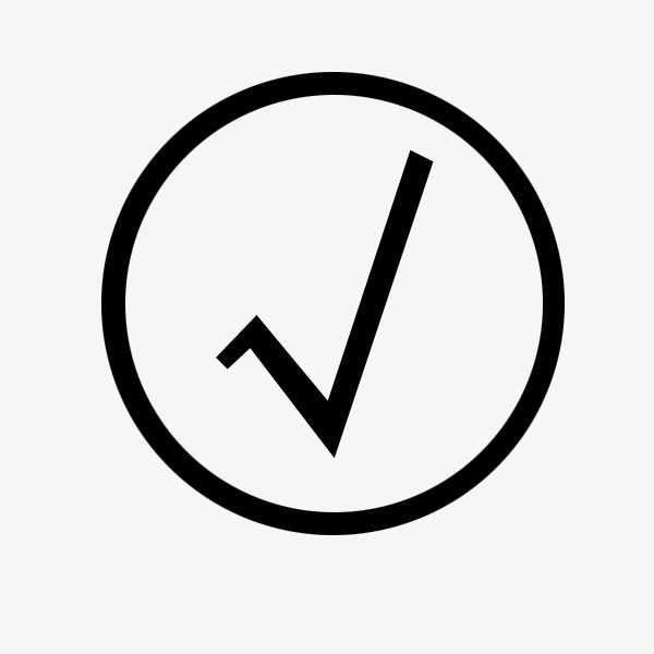 绿色立体勾对号对勾图标元素