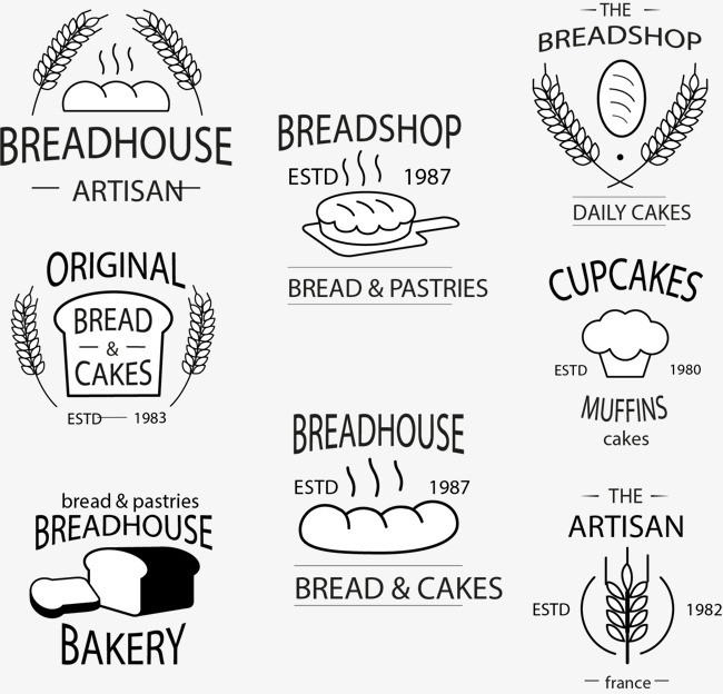 面包体英文字母图片