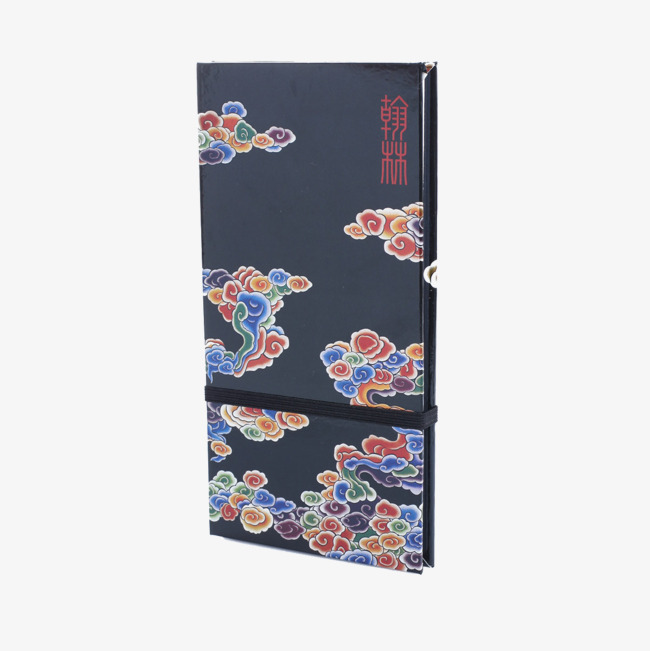 黑色翰林奏折png素材-90设计