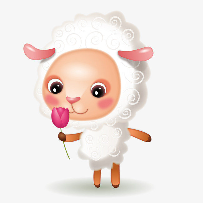 矢量小白羊