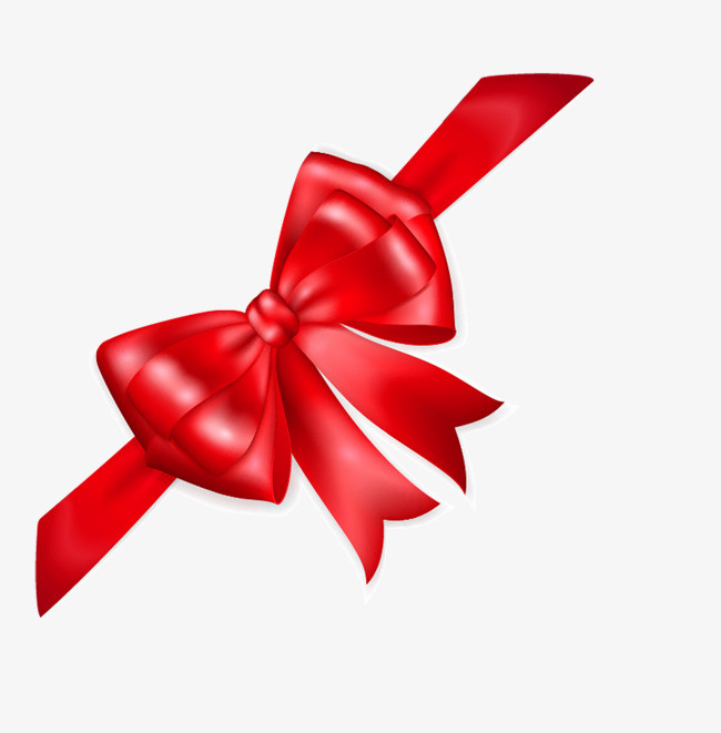 红色蝴蝶结