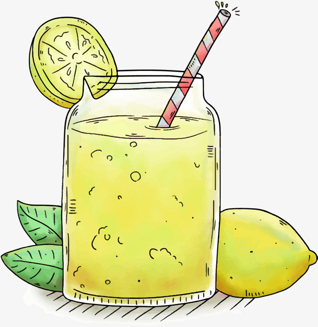 冰爽柠檬水果食物瓜果矢量免扣元素