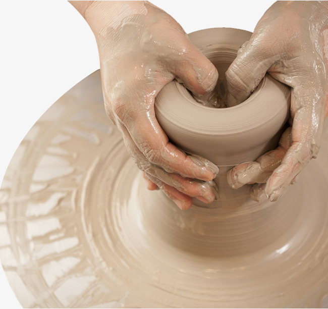 陶泥工匠png素材-90设计