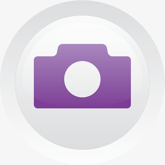 紫色按钮【高清图标元素png素材】-90设计