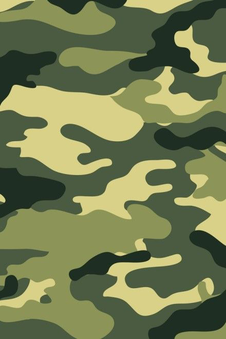 时尚迷彩底纹军绿色花纹军装图案元素设计