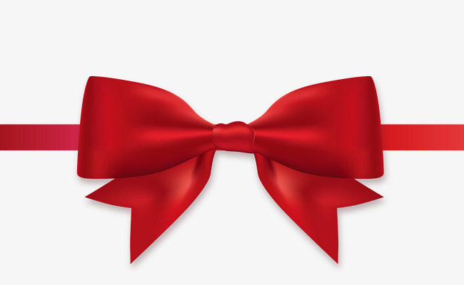 红色蝴蝶结