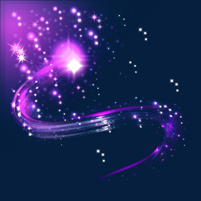 紫光光源光效背景矢量