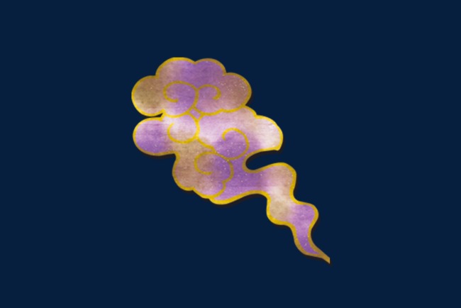 彩云白云流云png素材-90设计