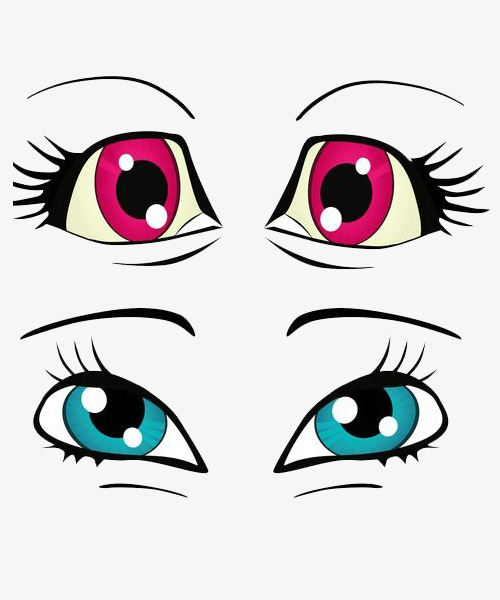 卡通眼珠