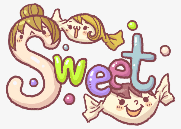 手绘英文字母图案素材