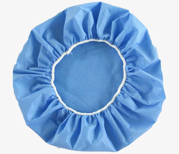蓝色一次性手术帽