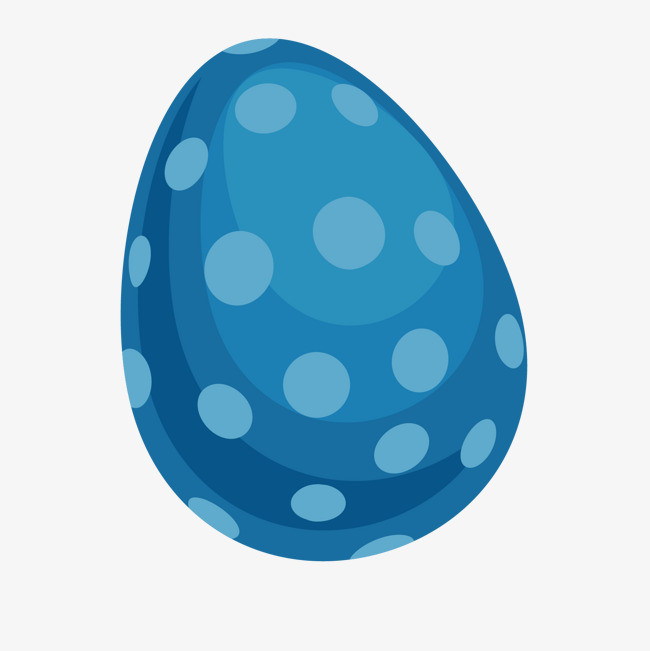 卡通蛋,蓝色,淘宝素材