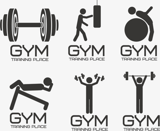 运动健身图标png素材-90设计