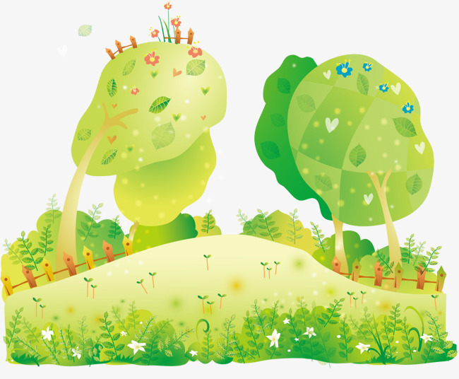 光滑小山坡简约创意