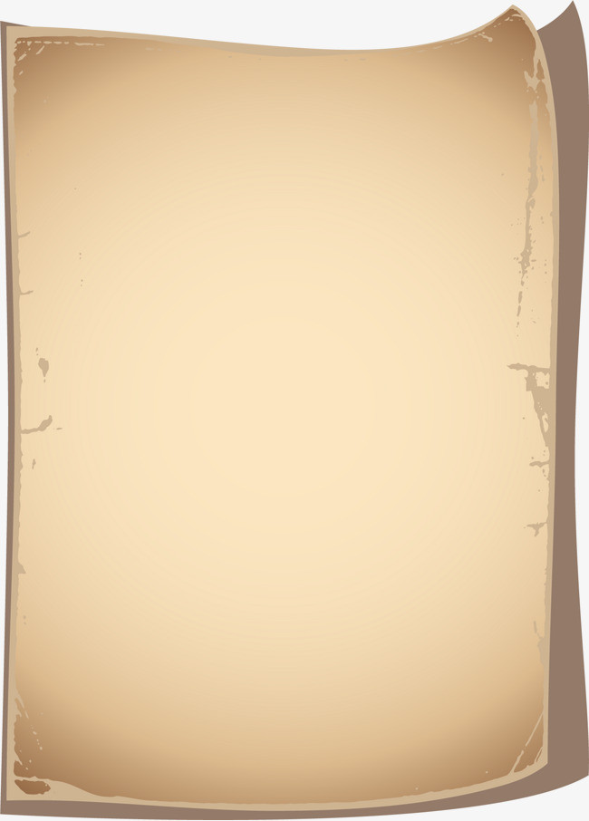 宣纸卡通白色纸张装饰牛皮纸元素