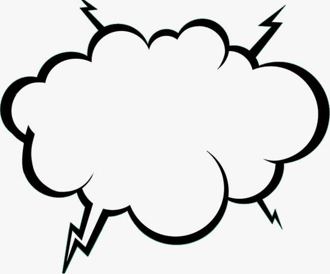 卡通手绘趣味波普风爆炸免扣图案