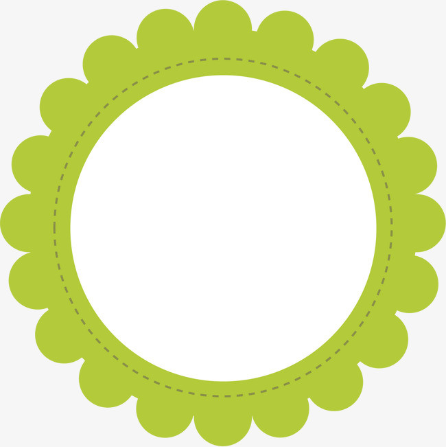 圆花形家纺装饰边框