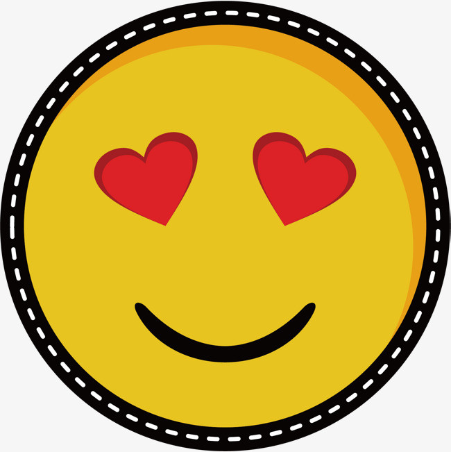 emoji爱心表情球形笑脸可爱卡通立体免抠元素