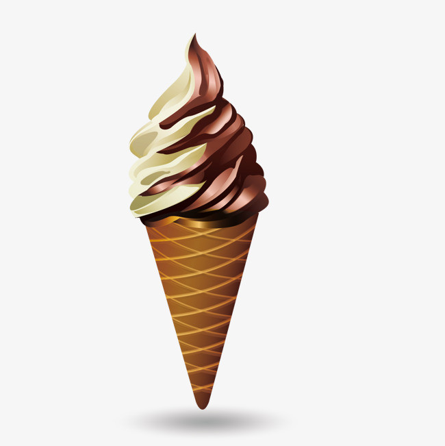 矢量甜筒png素材-90设计