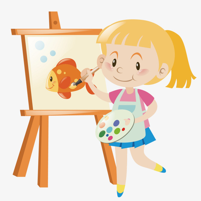 可爱小画家