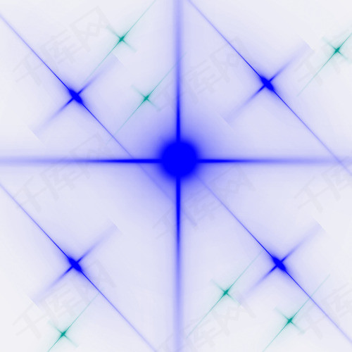蓝色十字光效素材图片免费下载_高清png_千库网(图片编号8277288)