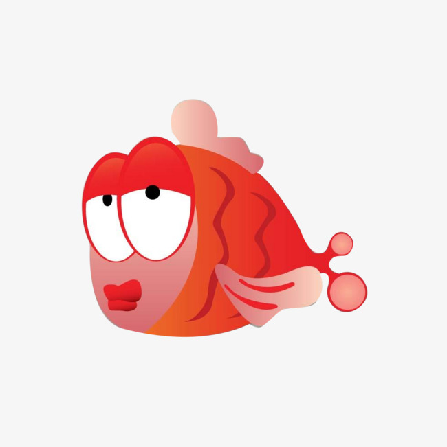 小红鱼头像图片