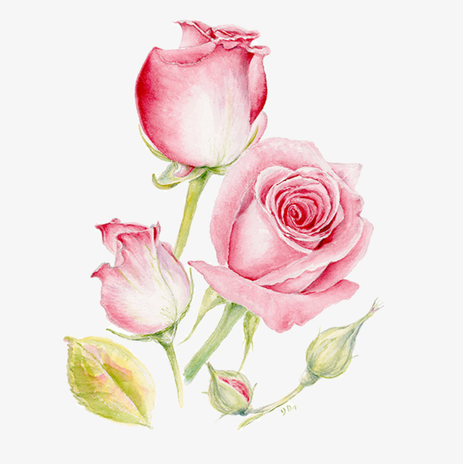 彩色创意中国风春节梅花国潮花朵