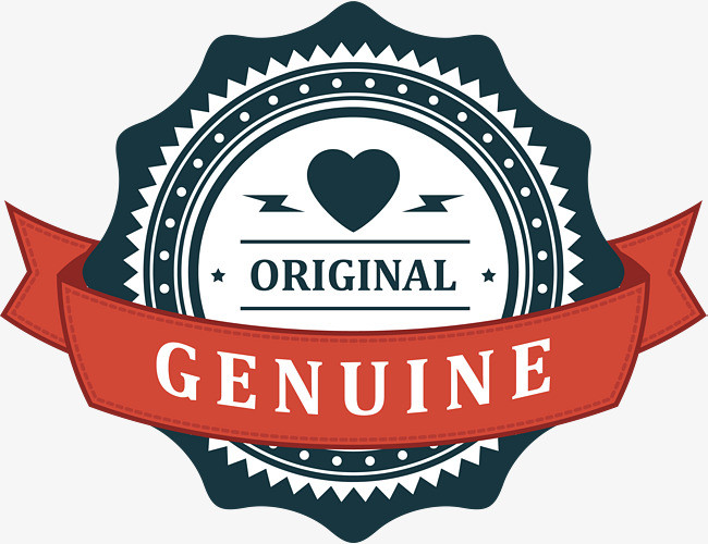 蓝色简约爱心徽章png素材-90设计