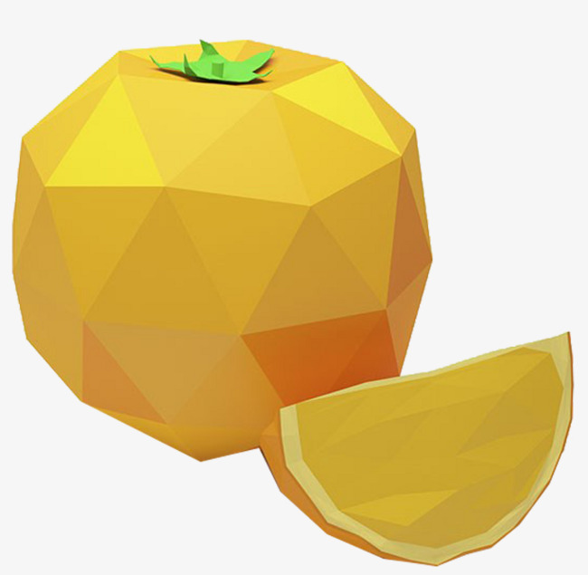 抽象橘子