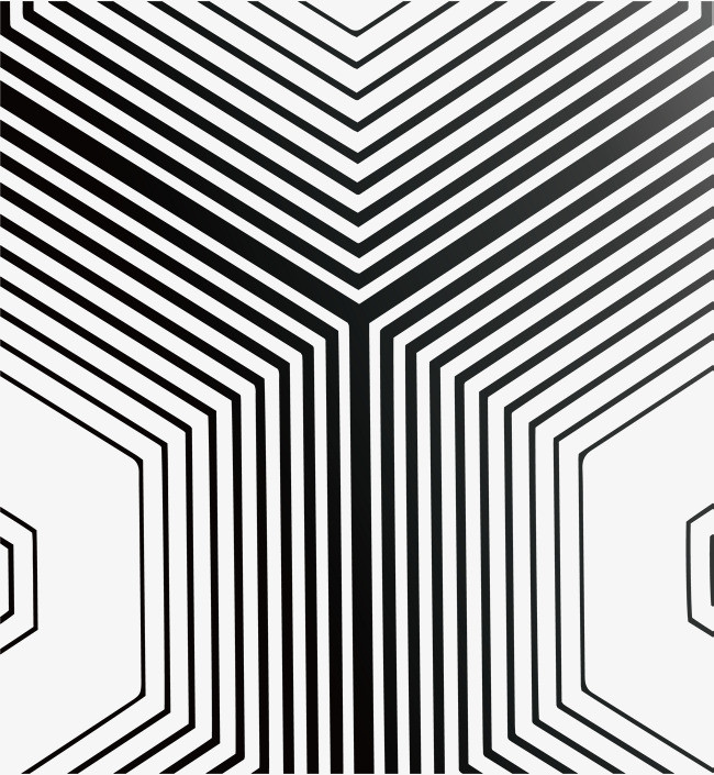 科技感黑色线条