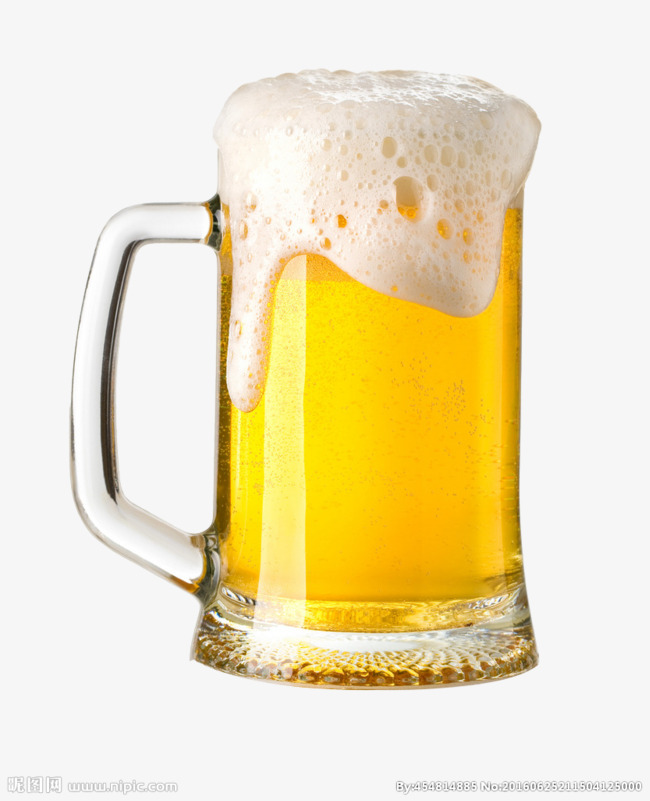 扎啤特写png素材-90设计