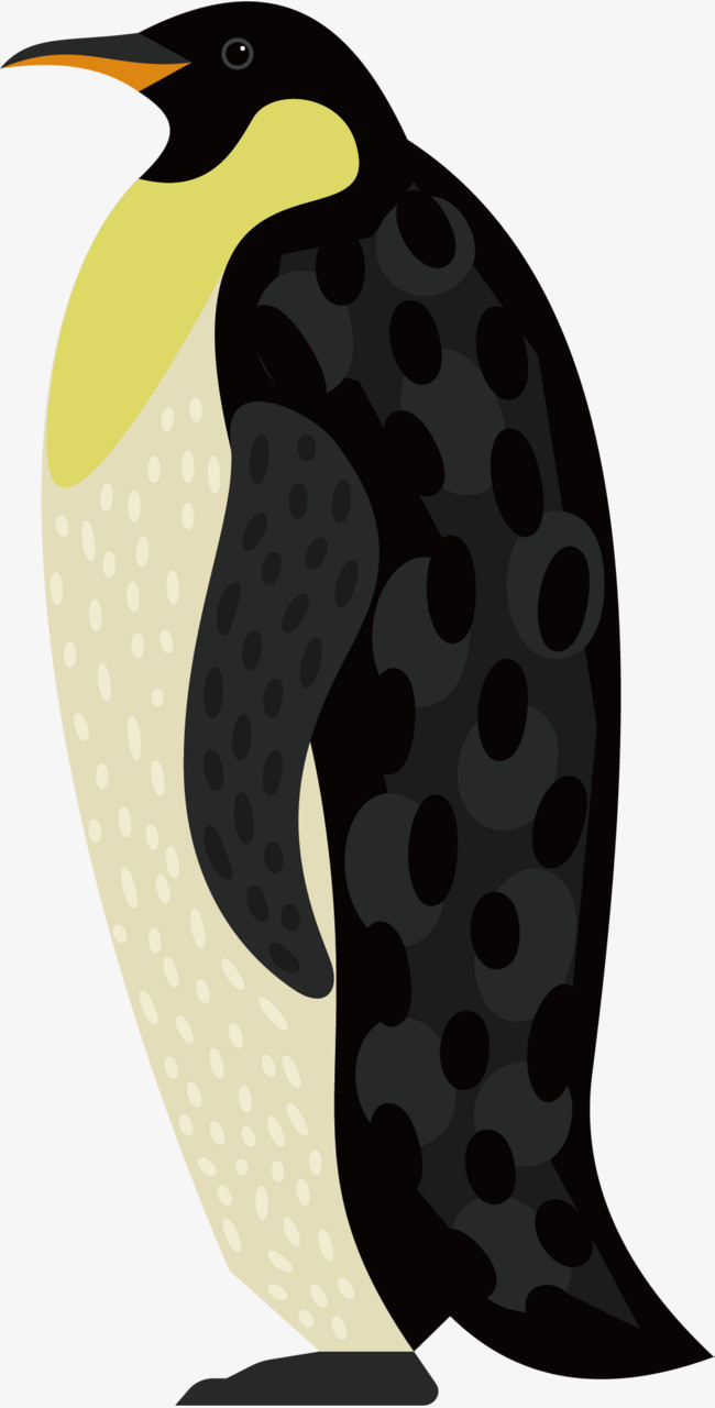 黑白企鹅矢量
