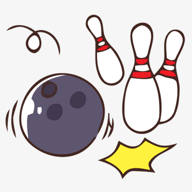 卡通保龄球