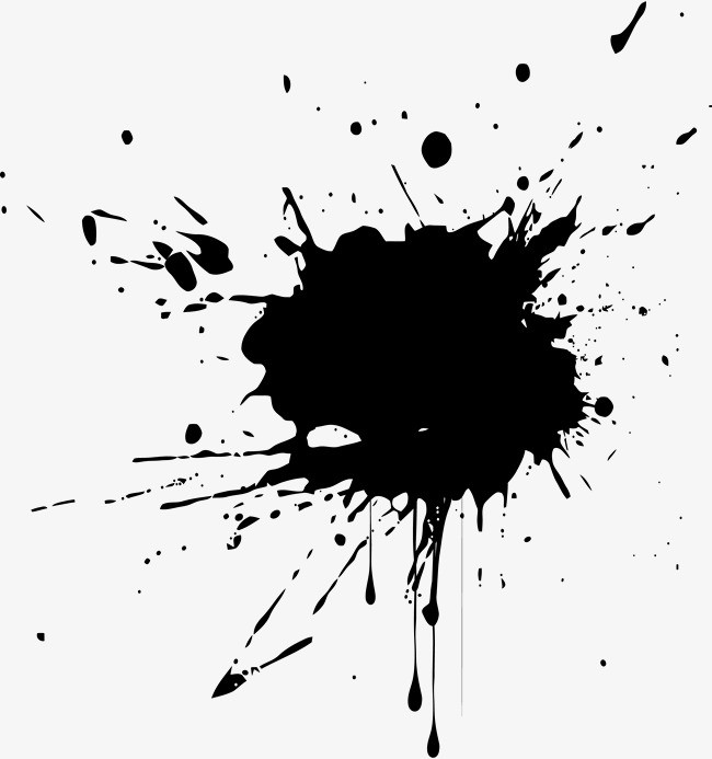 中国风水墨墨迹