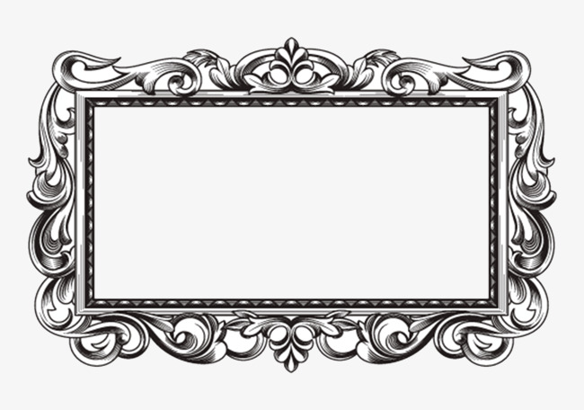 哥特式书画边框