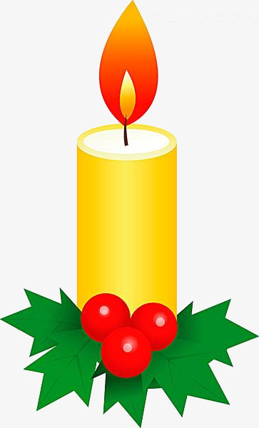 卡通蜡烛