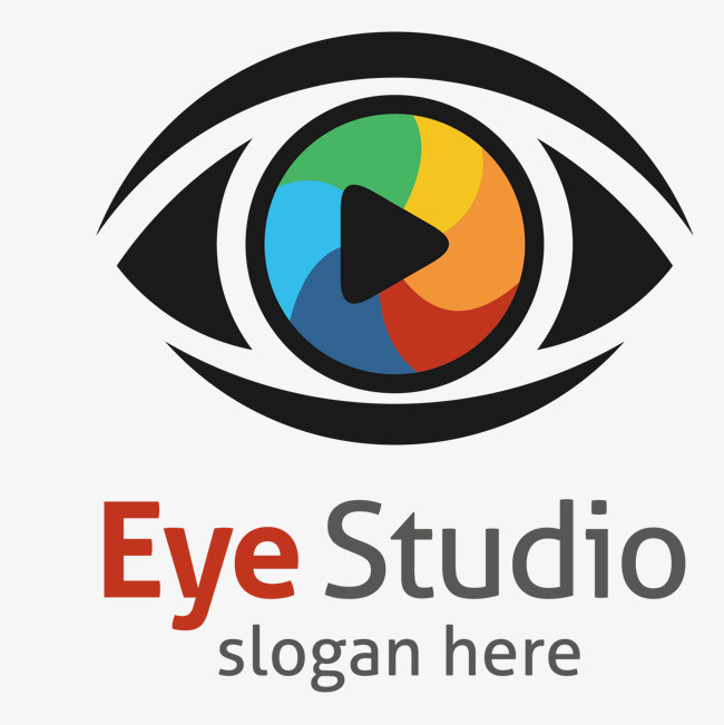 创意眼睛logo图片