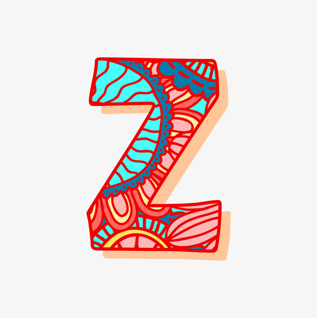 花纹字母z