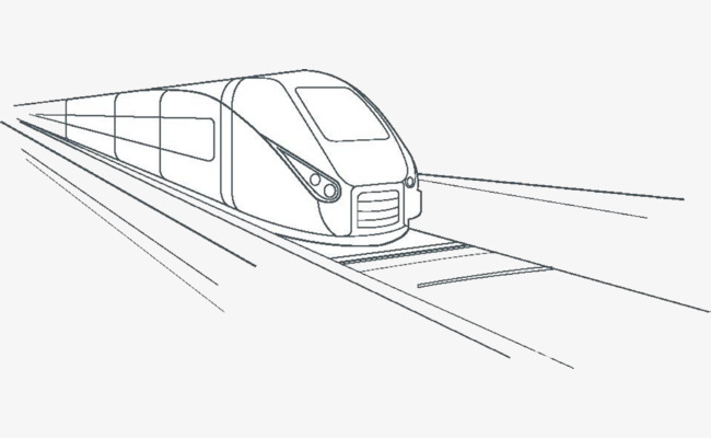 简笔画网站使用地铁图标