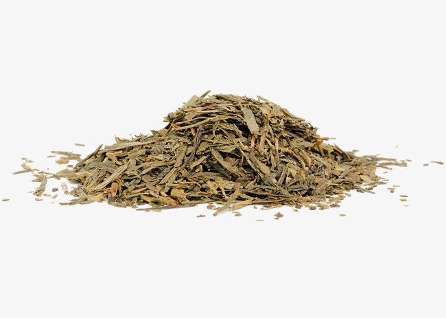 细碎的茶叶