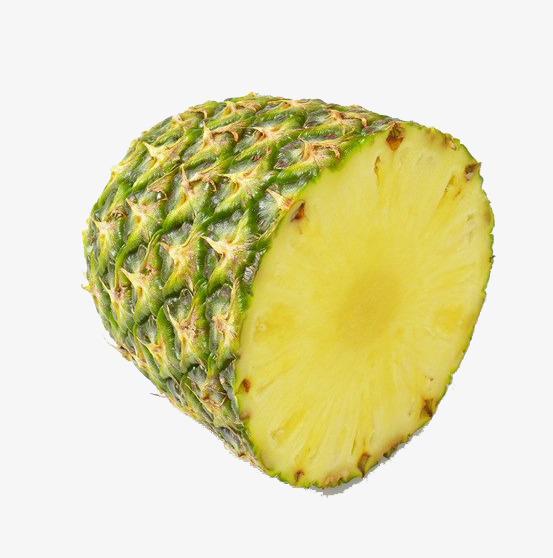 半个菠萝png素材-90设计