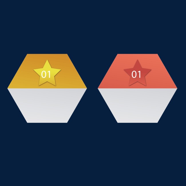 彩色五边形数据