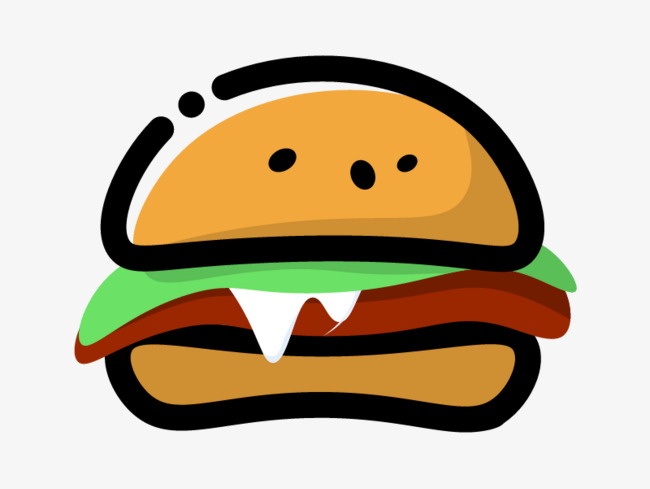 汉堡图案