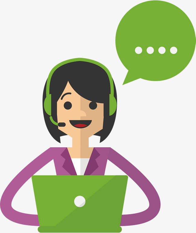 卡通卡通话务员