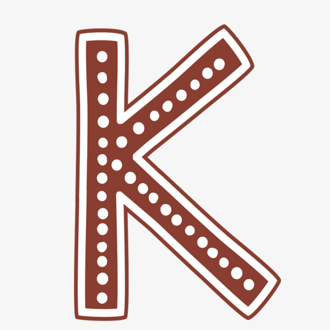 圆点字母k