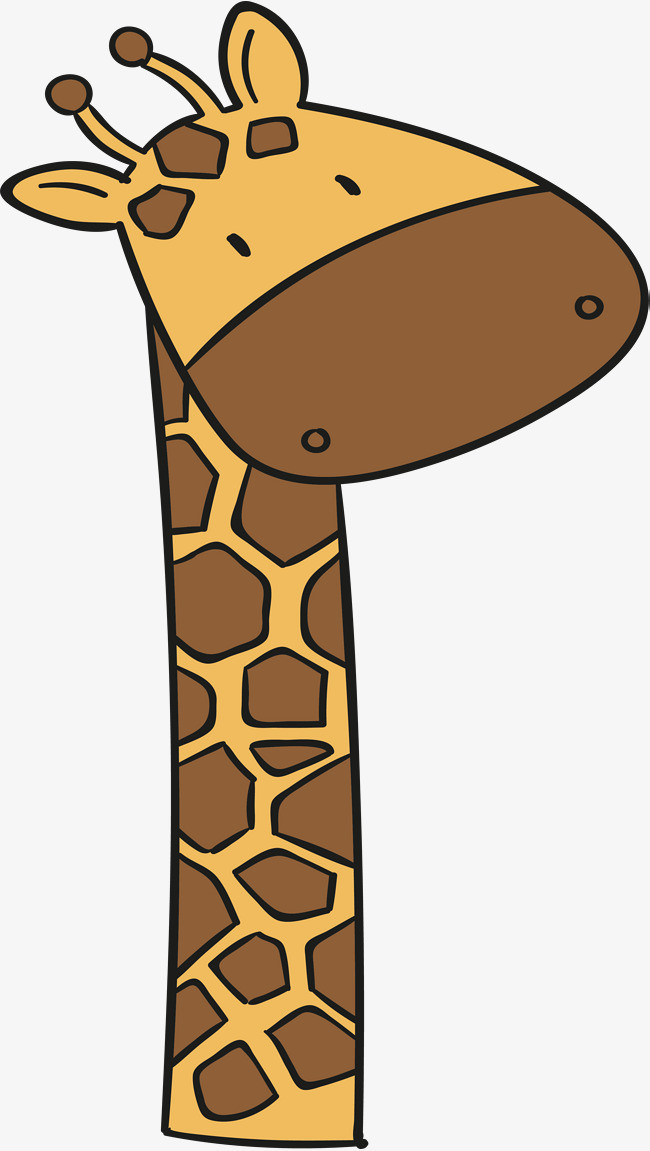 长颈鹿头像设计