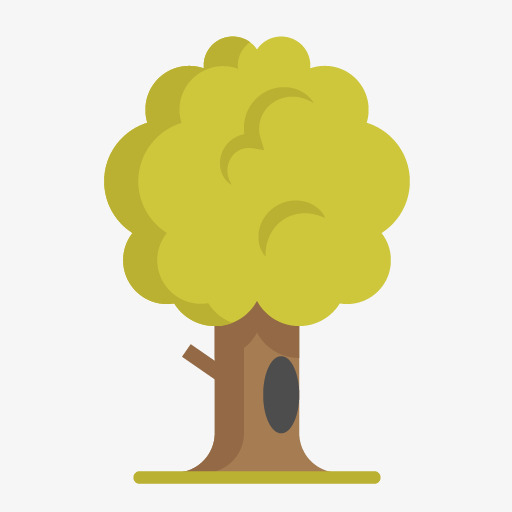 带洞的大树_png素材免费下载_ 512*512像素(编号:18767737)_90设计