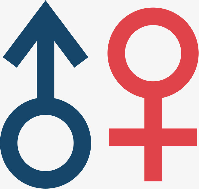 卡通装饰男女插图标志装饰卡通元素【免抠元素png】-90设计网